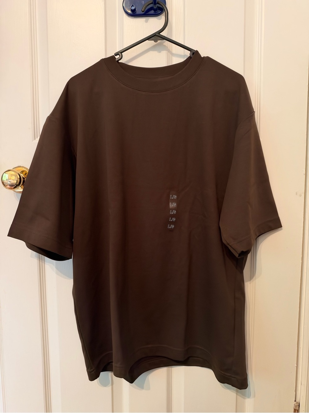 AIRism Cotton Oversized T-Shirt Half-Sleeve - Uniqlo